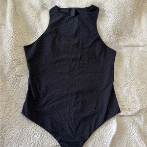 Fendi Skims Body Suit Black Sz 3X